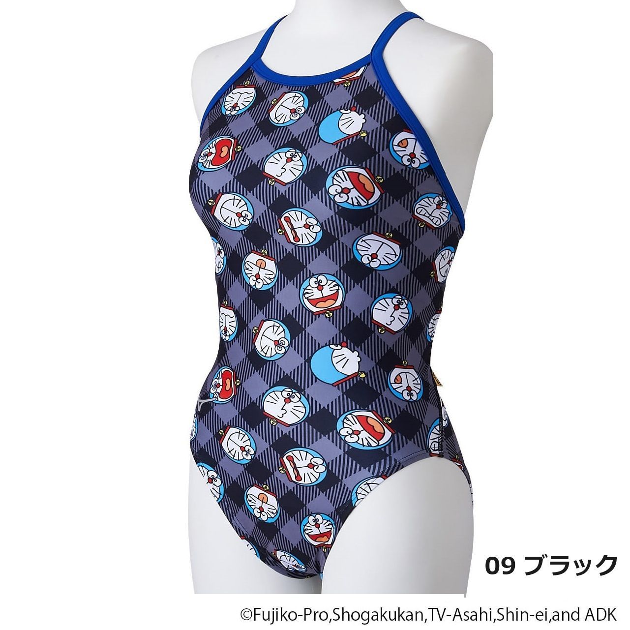 ドラえもん mizuno ミズノ N2MAA990 ジュニア 練習用水着 エクサ