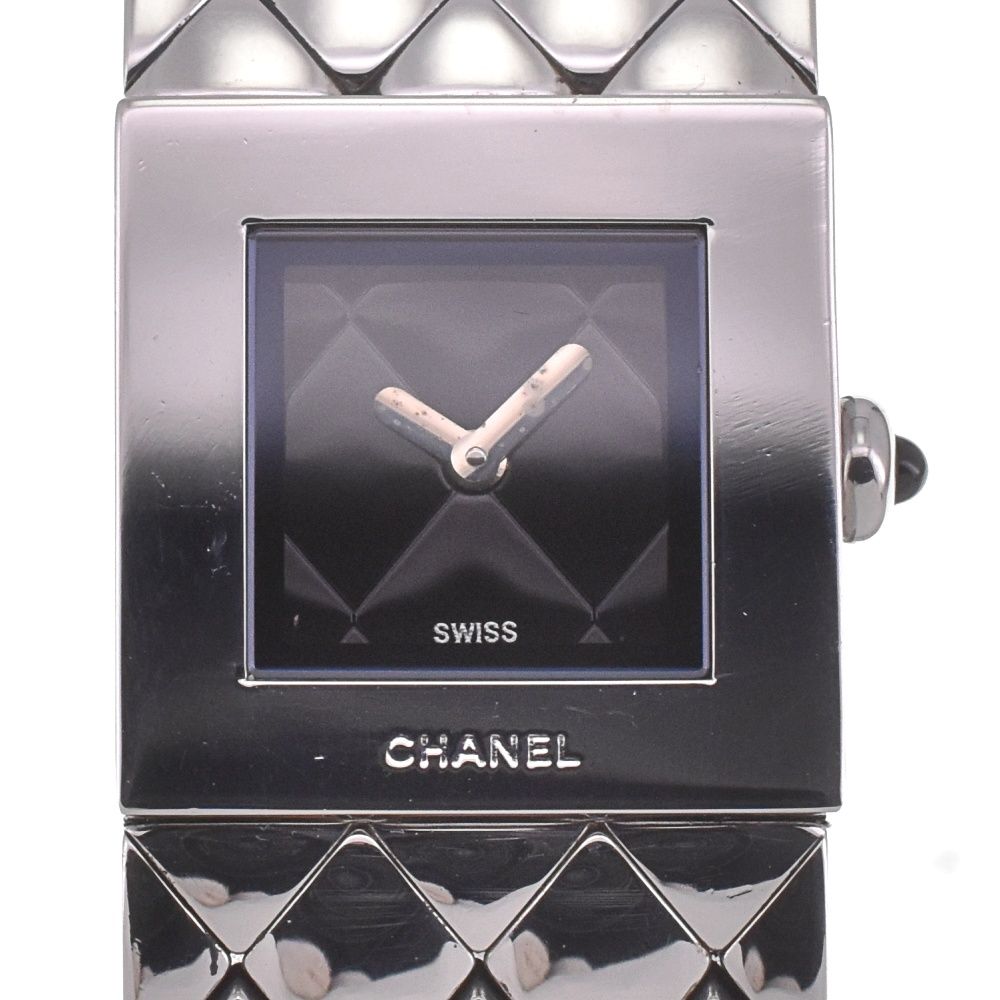 シャネル CHANEL H0009 マトラッセ SS クォーツ レディース良品 H#130550
