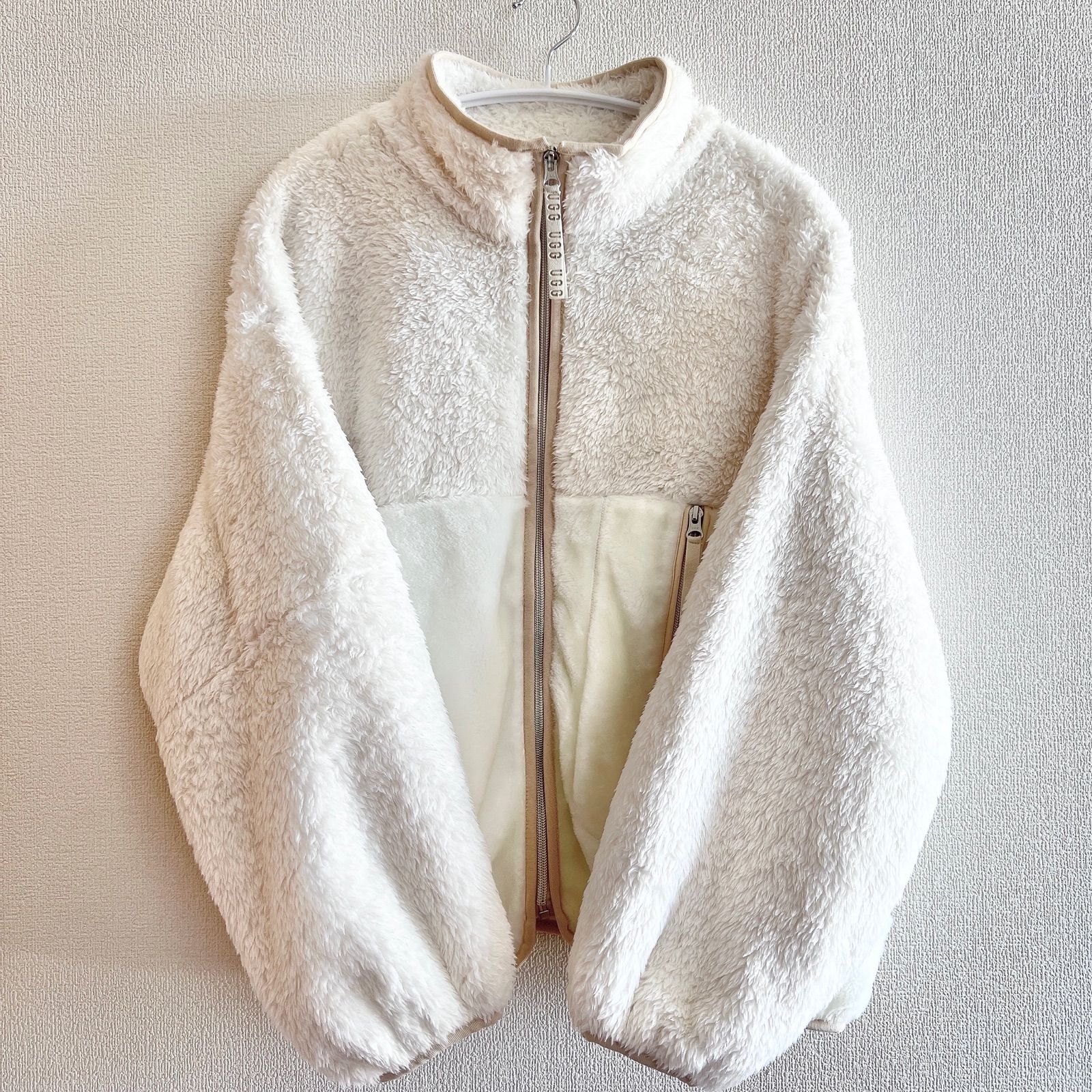 UGG 【アグ】MARLENE SHERPA ボアジャケット ふわもこ - メルカリ