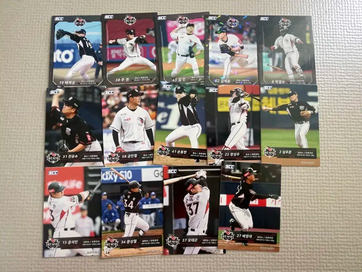 2019 KBO 韓国プロ野球 カード KTウィズ(WIZ) まとめ