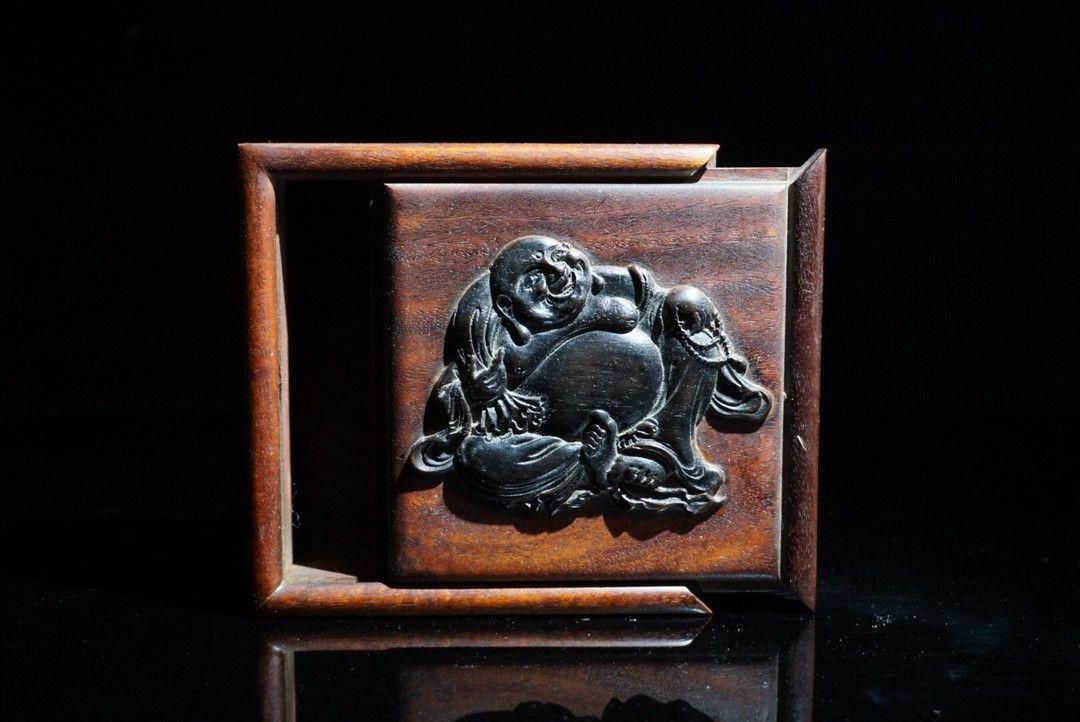 アクセサリーケース 木彫り 稀少品 重厚 極細工 工芸品 美術品 置物