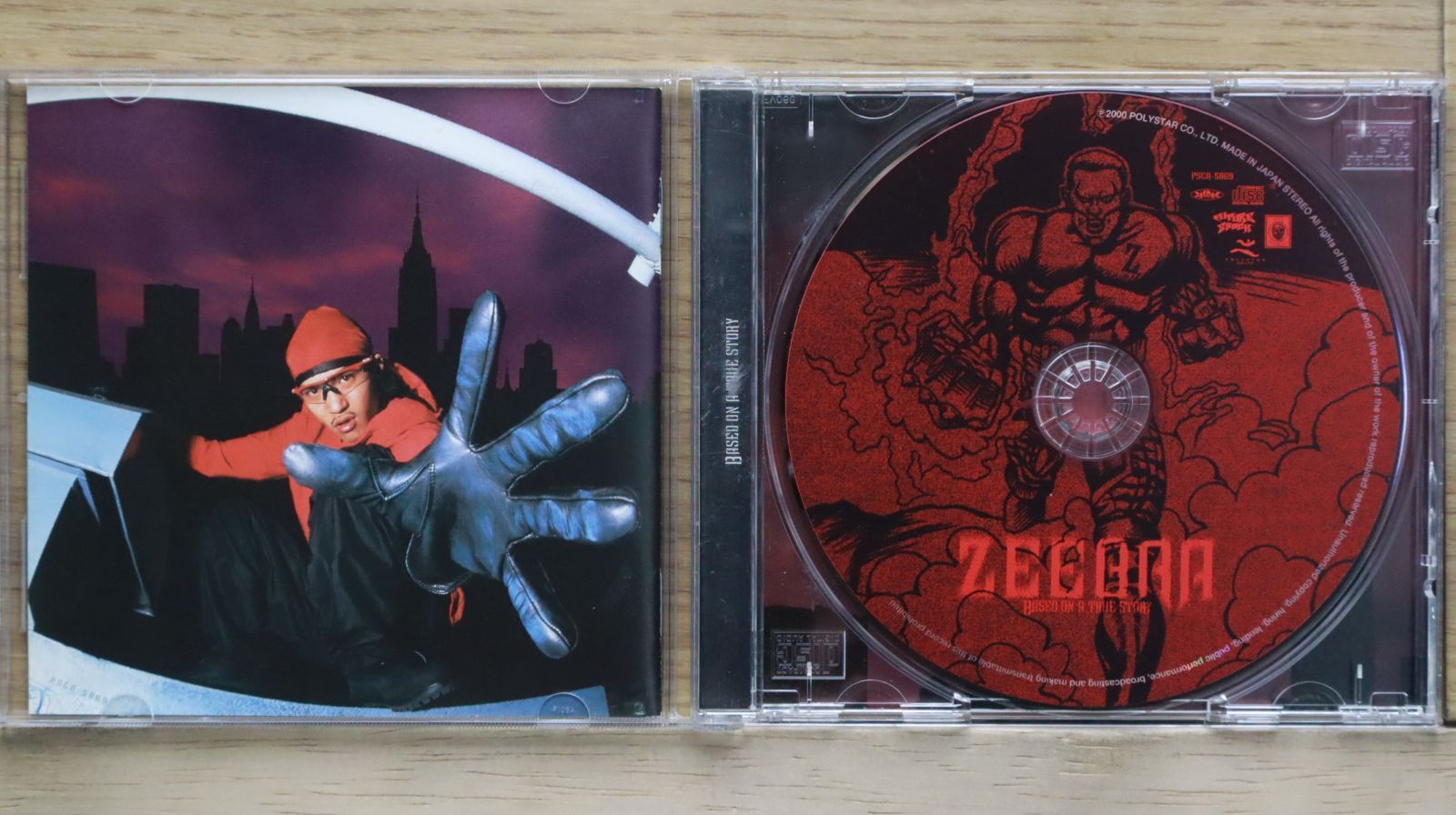 国内盤CD☆ジブラ/Zeebra□ BASED ON A TRUE STORY 【PSCR5869
