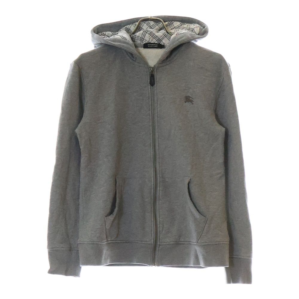 Burberry Black Label ジップアップジャケット グレー(希少) BURBERRY BLACK LABEL グレー ジップアップジャケット セール