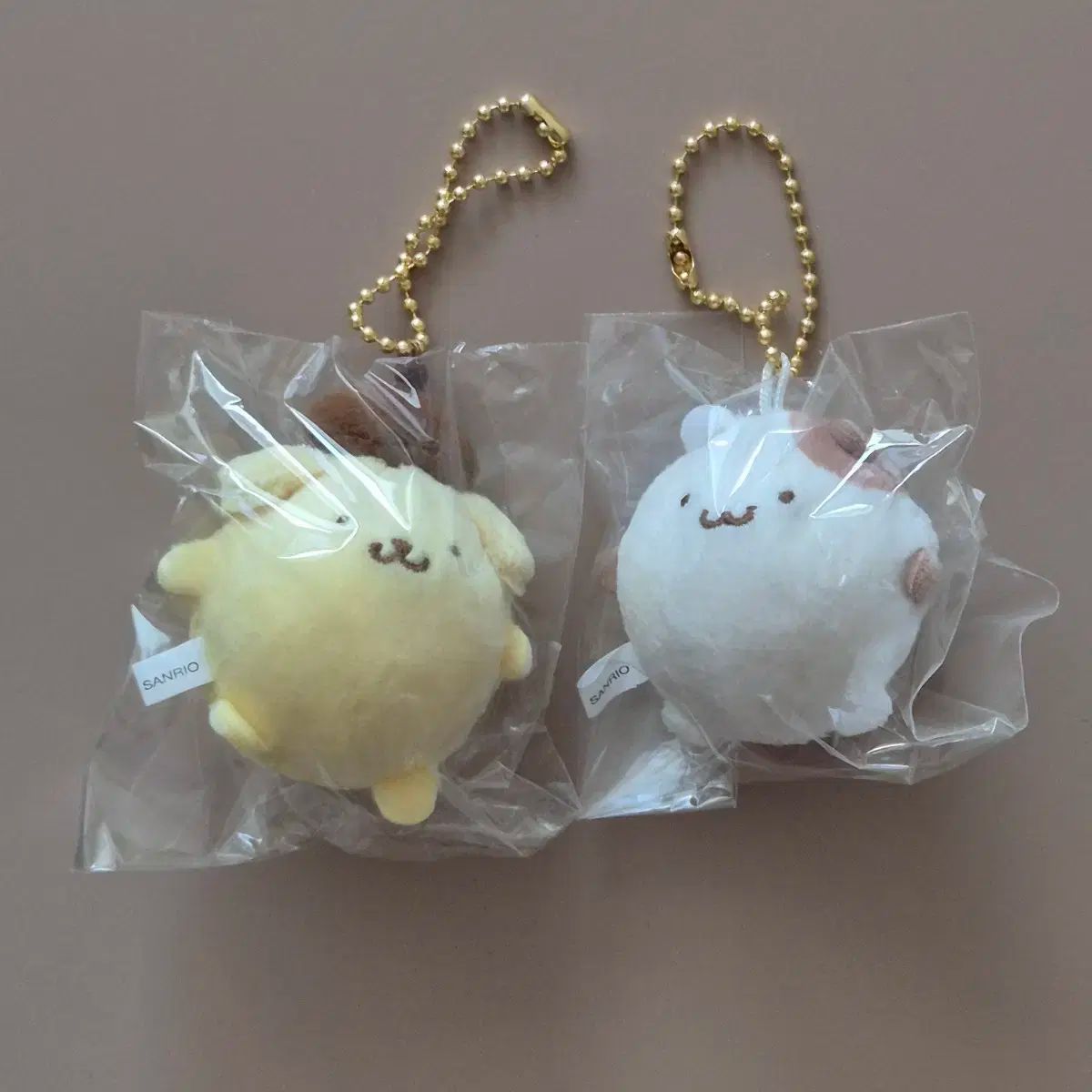 Sanrio(サンリオ) マフィン ポムポムプリン まんまる 秘密 マスコット キーリング