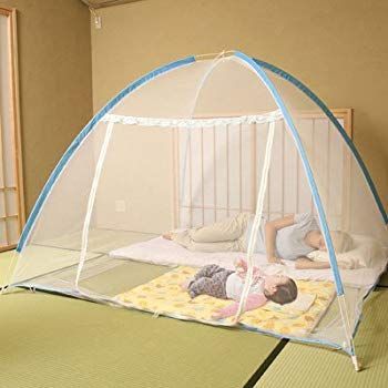(未使用･未開封品)　軽涼ワンタッチ蚊帳 レギュラーサイズ (200×180×150cm) p1m72rm 未使用・未開封品) 軽涼ワンタッチ蚊帳 レギュラーサイズ (200×180