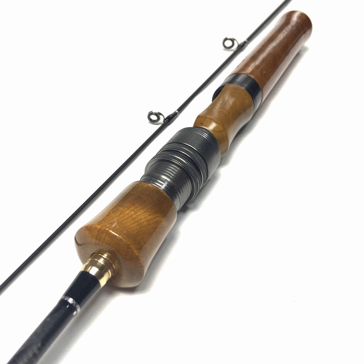 4.6フィート スピニングロッド 2ピース UL クスノ木グリップ トラウトロッド 岩魚 山女 ニジマス エリアトラウト 4.6ftスピニングロッド2ピース UL
