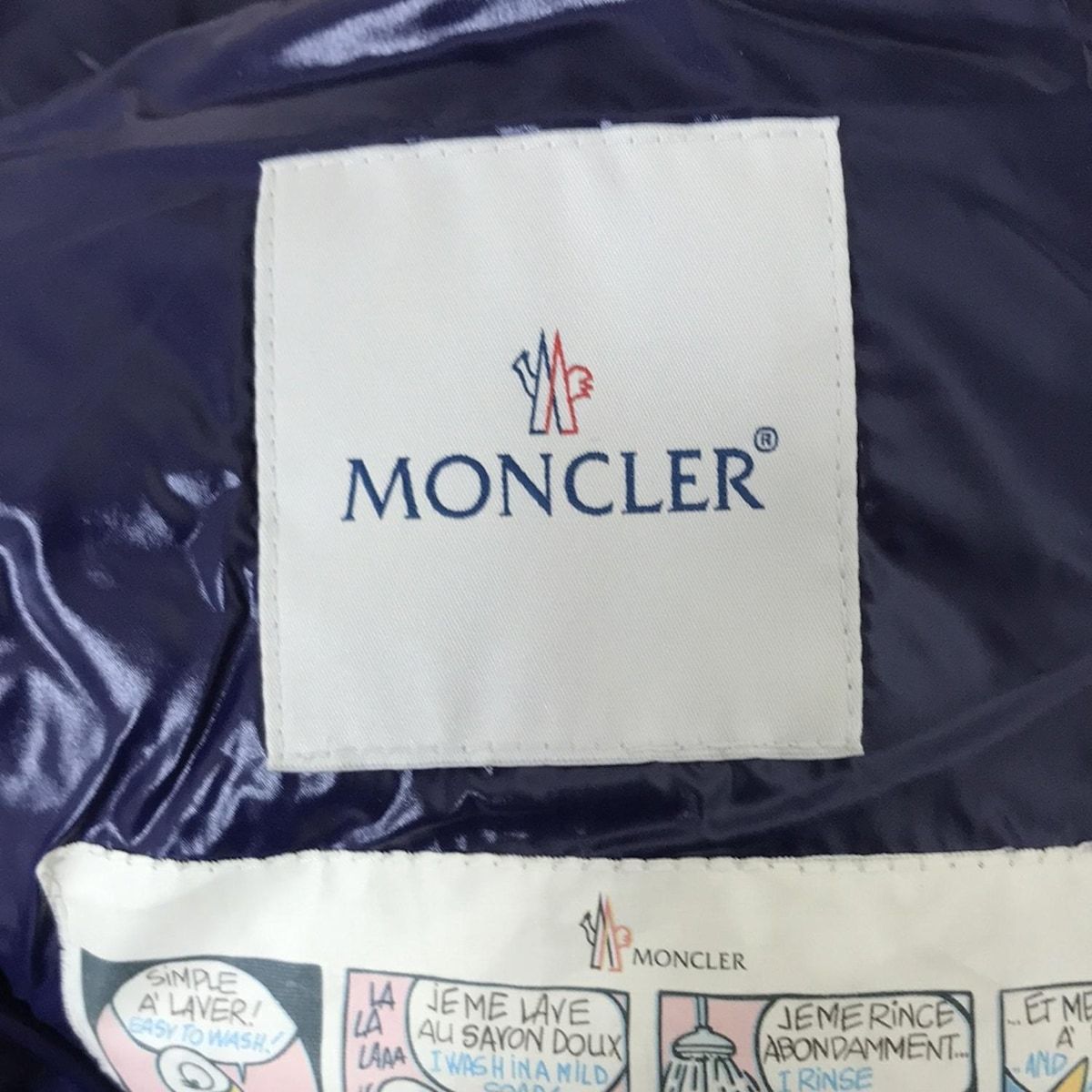MONCLER モンクレール ダウンジャケット サイズ1 S レディース BADY バディ ブルー 長袖|ジップアップ|冬