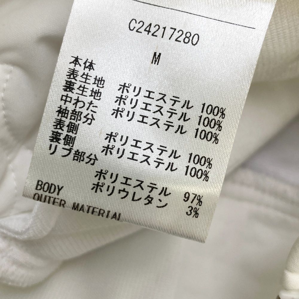 カジュアルな サイズ M CALLAWAY キャロウェイ 2025年モデル ボア切替 中綿ジャケット ホワイト系 240101479858 ゴルフウェア レディース ストスト 本日限定全品送料無料！