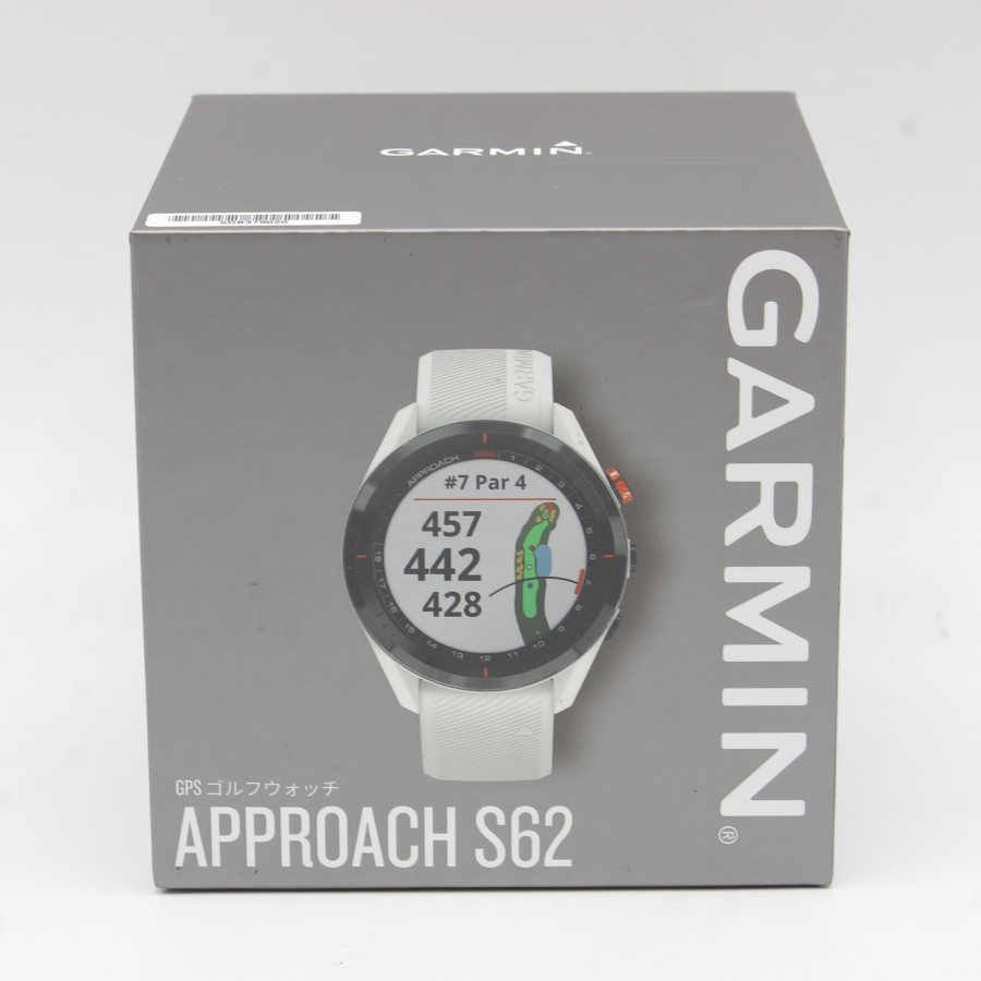 WT126 GARMIN ゴルフウォッチ GPS APPROACH S62 本体 Garmin Approach S62 GPS ゴルフウォッチ Approach S62 - ゴルフ用GPS