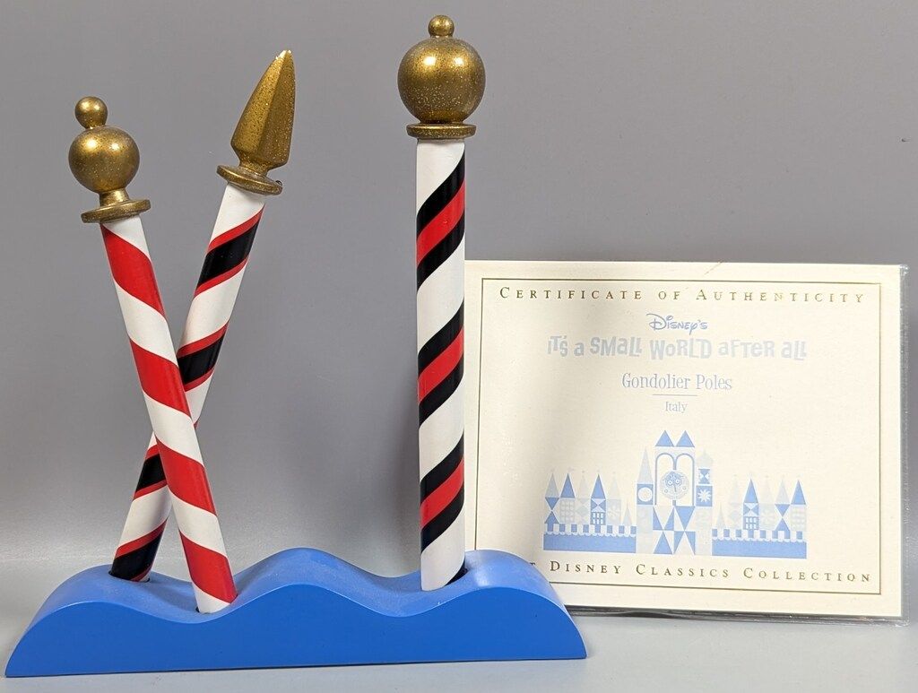 DISNEY ウォルトディズニークラシックコレクション ITALY GONDOLIER POLES