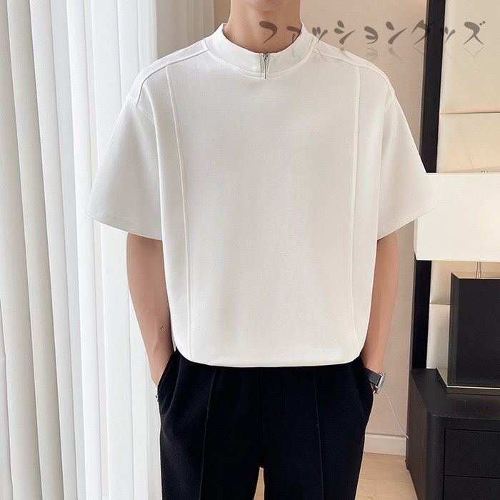 半袖Tシャツ カットソー Tシャツ メンズ 夏服 無地 半袖tシャツ トップス 半袖 メンズファッション おしゃれ 大きいサイズ 通気性 AbG4213
