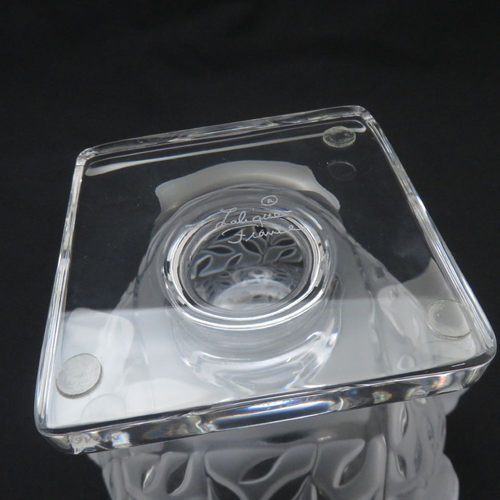 美品 LALIQUE ラリック エリザベス 花瓶 フラワーベース 花びん