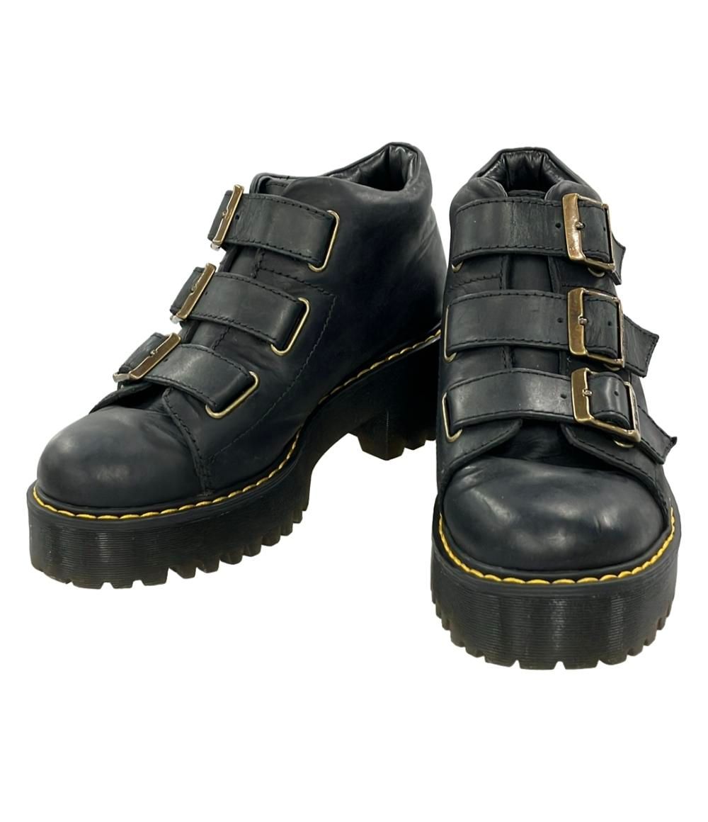 ドクターマーチン 厚底ショートブーツ トリプルベルト レディース SIZE UK5 L Dr.Martens