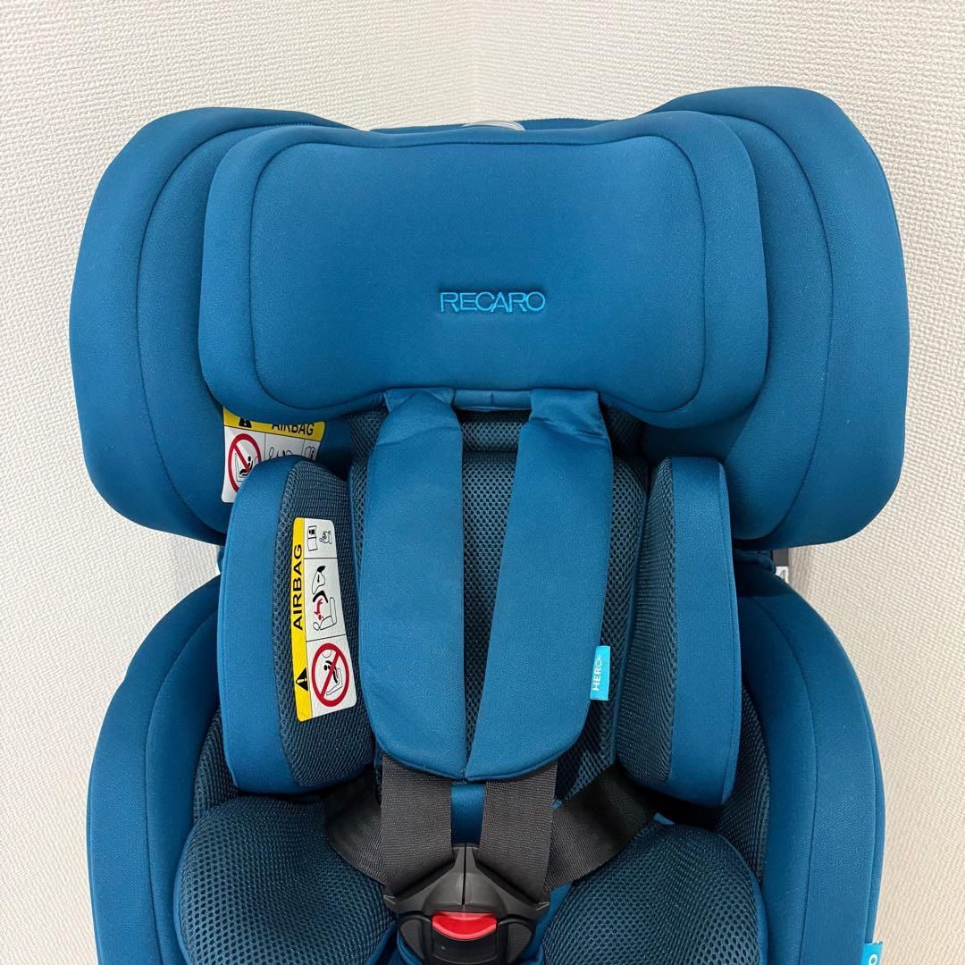 【送料込】レカロ サリア ティールグリーン ISOFIX対応 R129 極美品】RECARO サリアセレクトティールグリーン ISOFIX R129