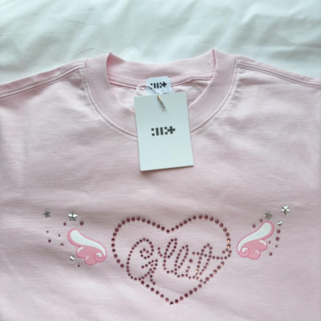 ILLIT ソウルコン Tシャツ ホワイト ピンク Mサイズ Lサイズ