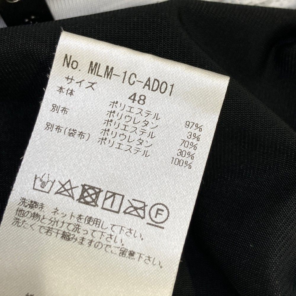 サイズ：48 MARK&LONA マークアンドロナ  ジップジャケット ロゴ総柄 ホワイト系 [240101461282] ゴルフウェア メンズ ストスト サイズ：48 MARK&LONA マークアンドロナ ジップジャケット ロゴ