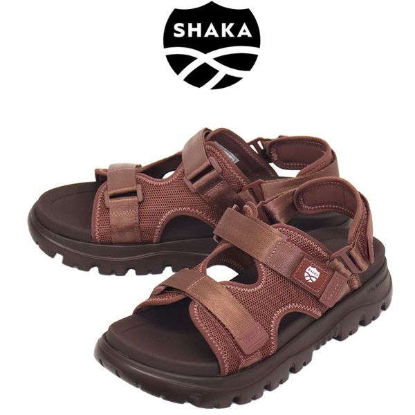 SHAKA シャカ SK-239 CHILL OUT EX スポーツ サンダル BLACK SK003 BORDEAUX US10-約28.0cm