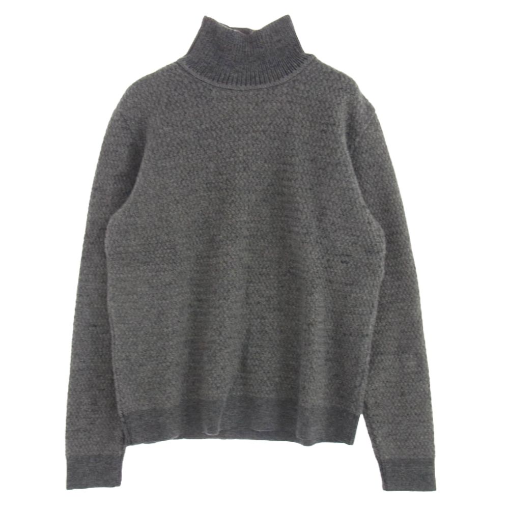 STEPHAN SCHNEIDER ステファンシュナイダー ウール アルパカ タートルネック ニット セーター グレー系【中古】
