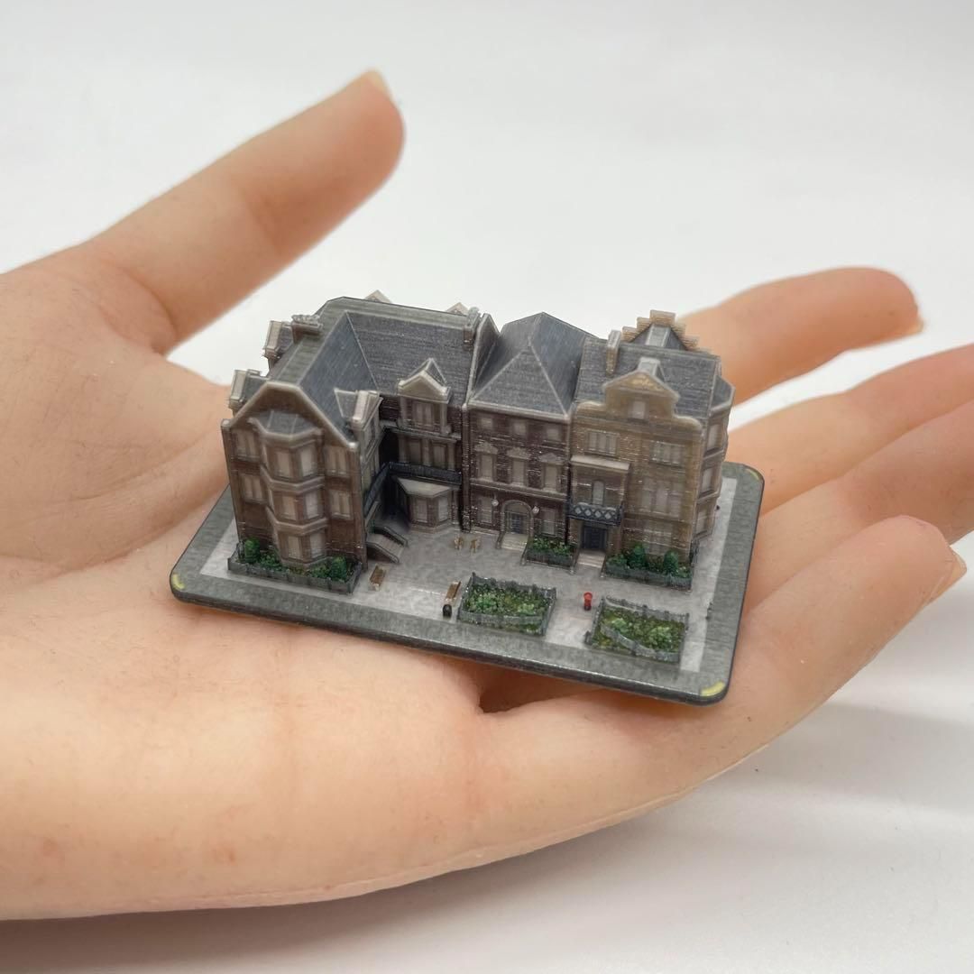1/700 豪邸 お城 建物 フィギュア KT-001 住宅模型 1/64より小