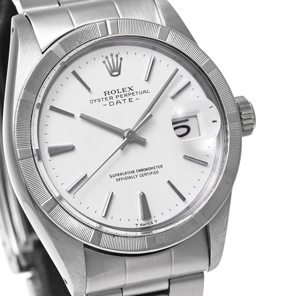 ROLEX オイスターパーペチュアル デイト Ref.1501 ホワイト アンティーク品 メンズ 腕時計