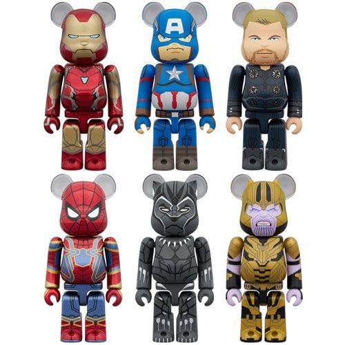 マーベル ベアブリック BE@RBRICK CHASE MARVEL INFINITY SAGA