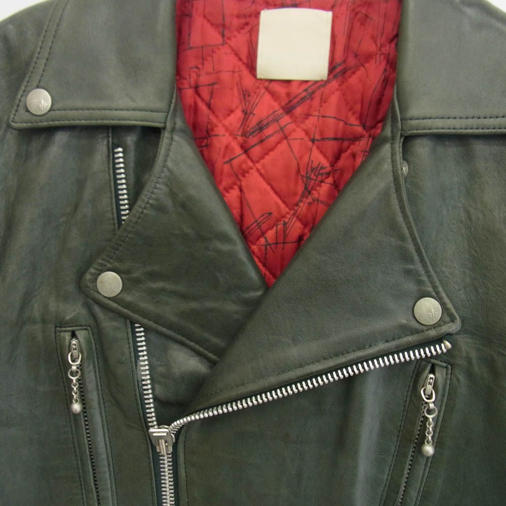 シープスキン モスグリーン系