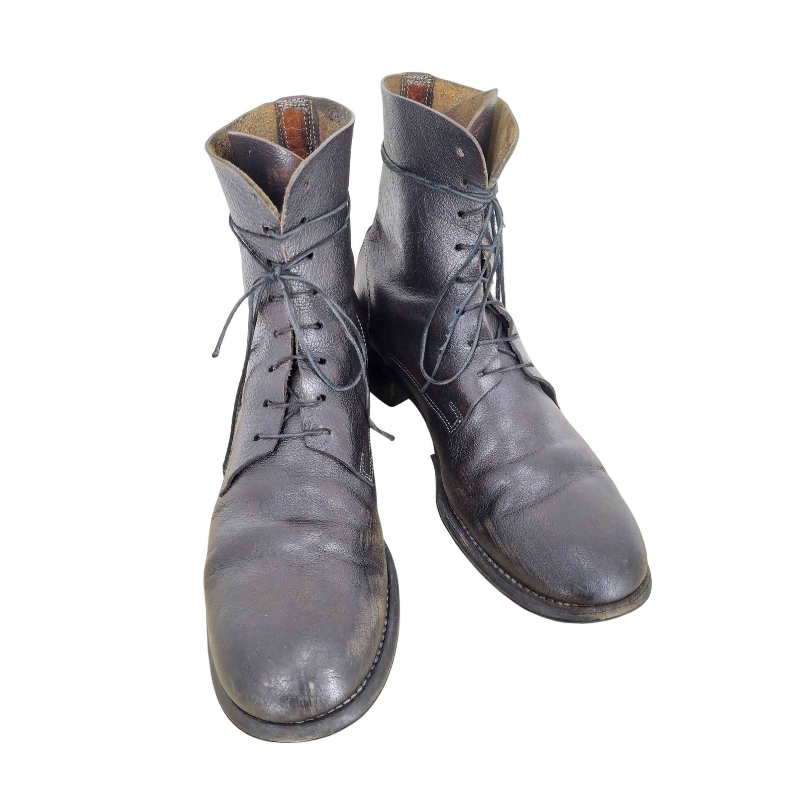 ユーズドフルギ 古着 GUIDI スパイダー 8ホールハイカットブーツ import メンズ 42