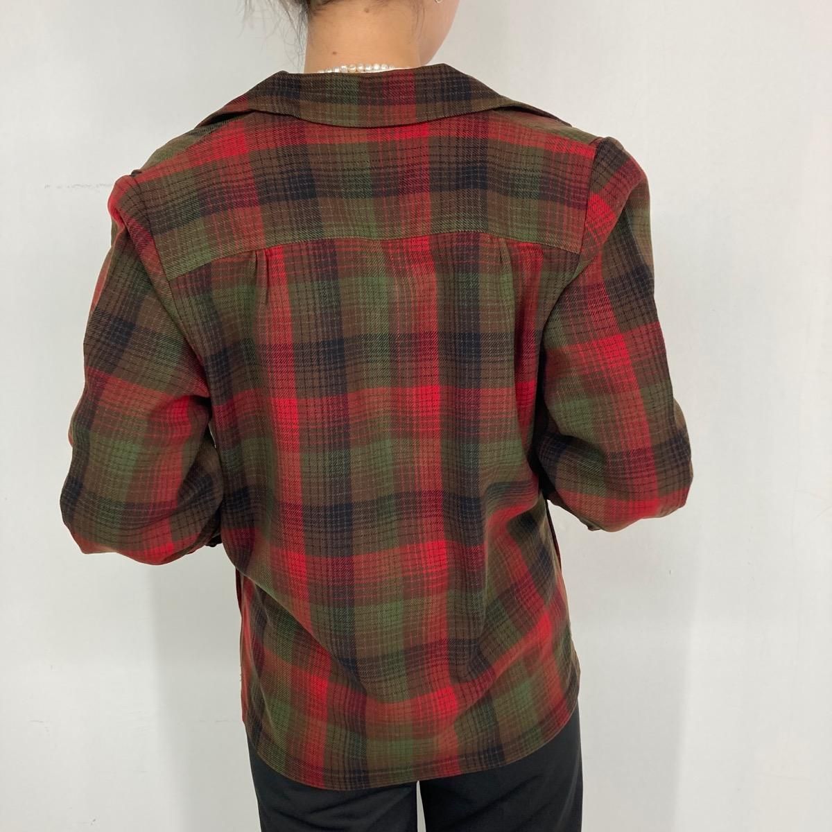 古着 40年代 ペンドルトン PENDLETON ボードシャツ チェック柄 長袖 