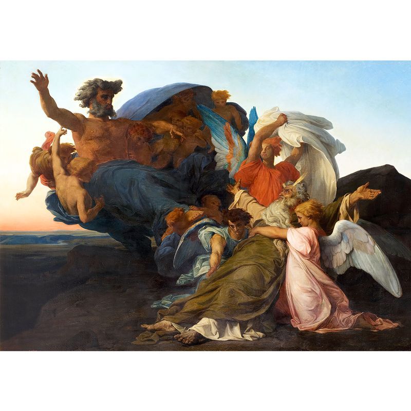 A3サイズ カバネル ポスター モーセの死 アレクサンドルカバネル アートポスター (rossografico 11-100116_a3)
