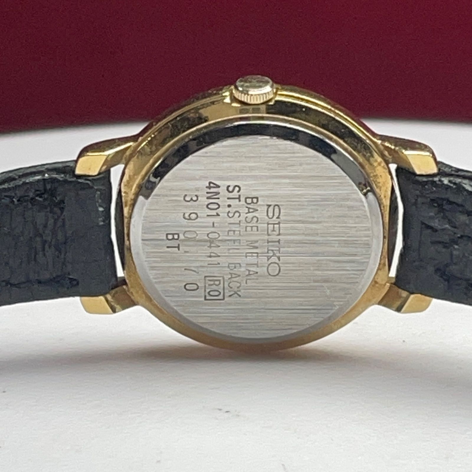 高級 90s 未使用 SEIKO SPIRIT QZ 電池交換済 日本製 腕時計 超美品 SEIKO セイコー スピリット クォーツ腕時計 電池交換済
