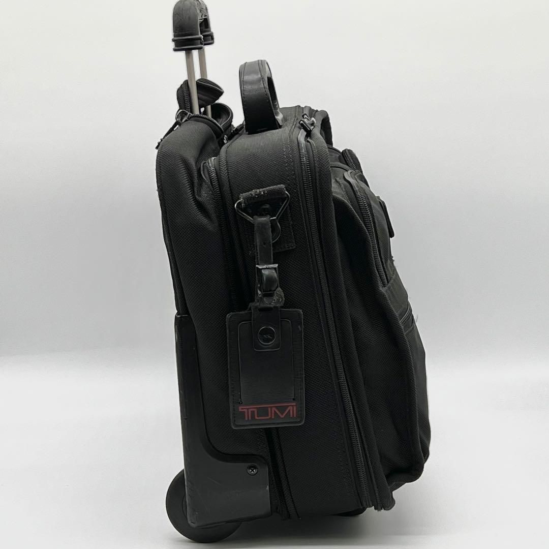 専用【TUMI】キャリーケース　ビジネスバッグ　ナイロン　ブラック　拡張式　2輪 TUMI キャリーバッグ スーツケース メンズ ビジネス 出張