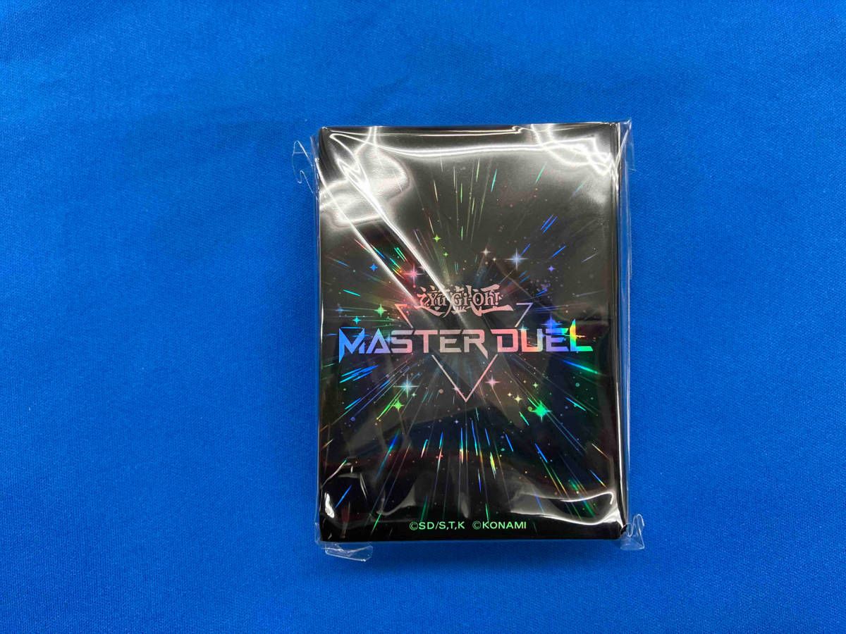 遊戯王　MASTER DUEL  スリーブ　ブラック 遊戯王 MASTERDUELスリーブ （黒）