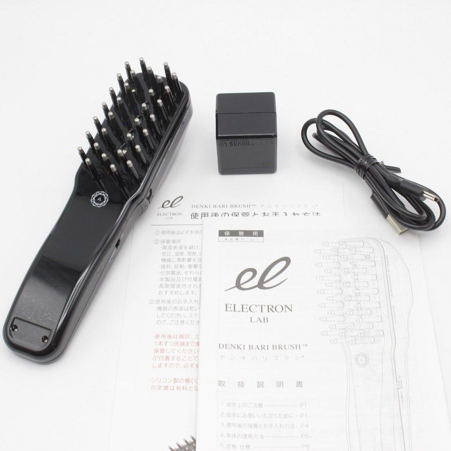 美品】デンキバリブラシ ヘッドスパ フェイシャルエステ エレクトロン ELECTRIC BARI BRUSH 本体 - メルカリ