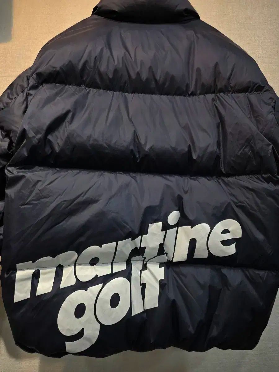 マーティンゴルフ ネイビー ダウン アウター