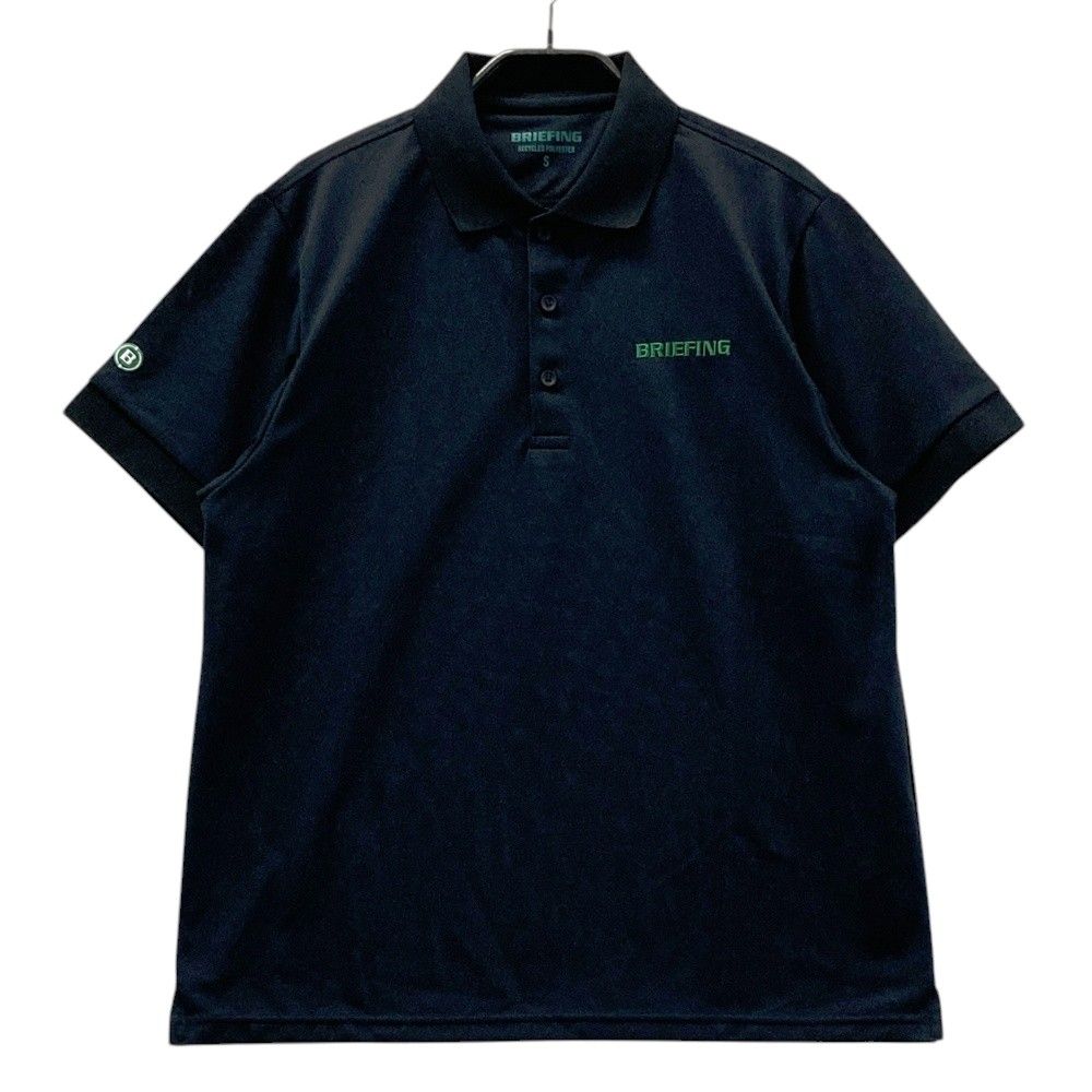 サイズ S BRIEFING GOLF ブリーフィング 2025年モデル 半袖ポロシャツ ブラック系 240101523668 ゴルフウェア メンズ ストスト