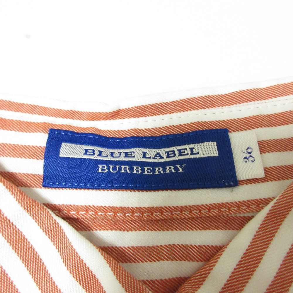 バーバリー ブルーレーベル ノースリーブ カットソー 半袖トップス 36ブラウス BURBERRY BLUE LABEL（シャツ/ブラウス(半袖/袖なし)）のフリマ