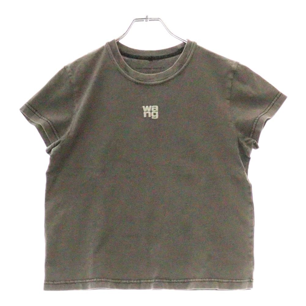 超美品 alexander wang グレー Tシャツ 半袖 Alexander Wang Essential Tシャツ | グレー | FARFETCH JP