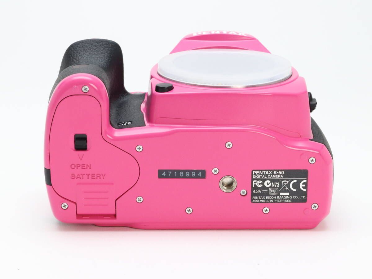 【お得】PENTAX K-50 人気のピンク ボディ ミラーレス一眼 お得】PENTAX K-50 人気のピンク ボディ ミラーレス一眼