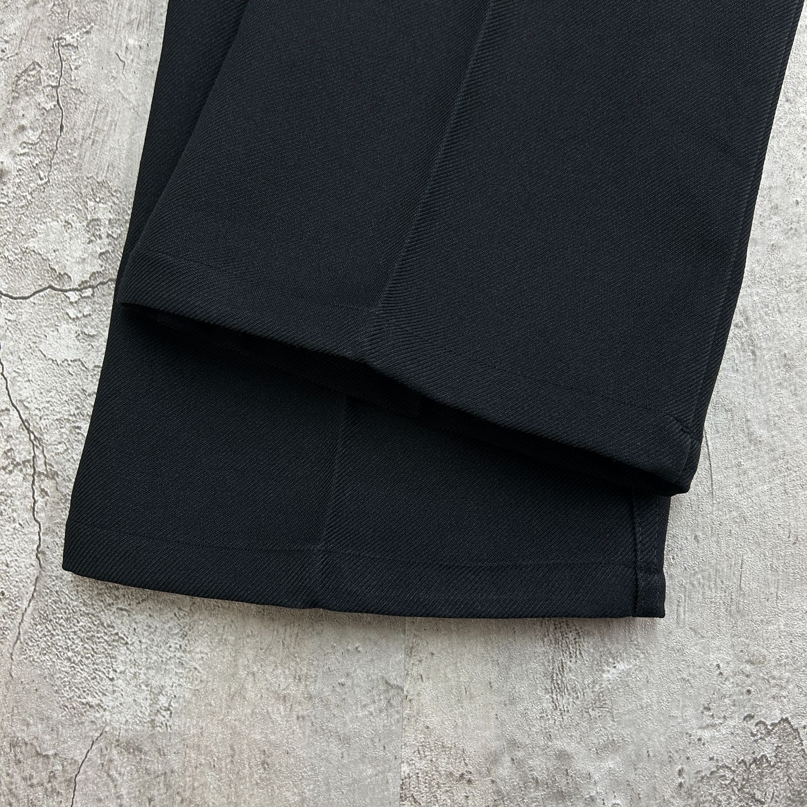 90 s Levi リーバイス 517 スタプレ ポリエステルパンツ SCOVILLジップ ボトムス ドレスジーンズ 古着 ブラック 黒色 W 36