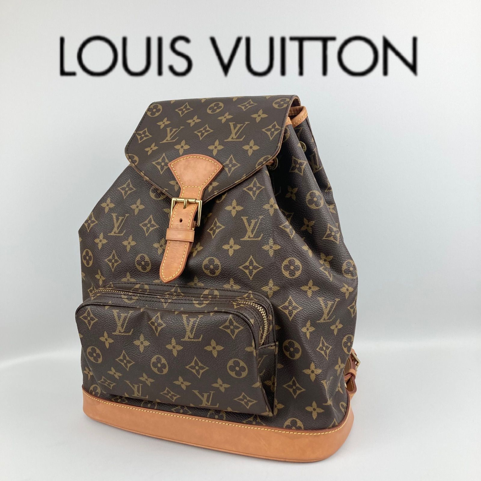 ルイ・ヴィトン LOUIS VUITTON モンスリGM M51135 モノグラム