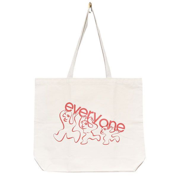 everyone vincent トートバッグ everyone エブリワン VINCENT TOTE BAG プリントトートバッグ