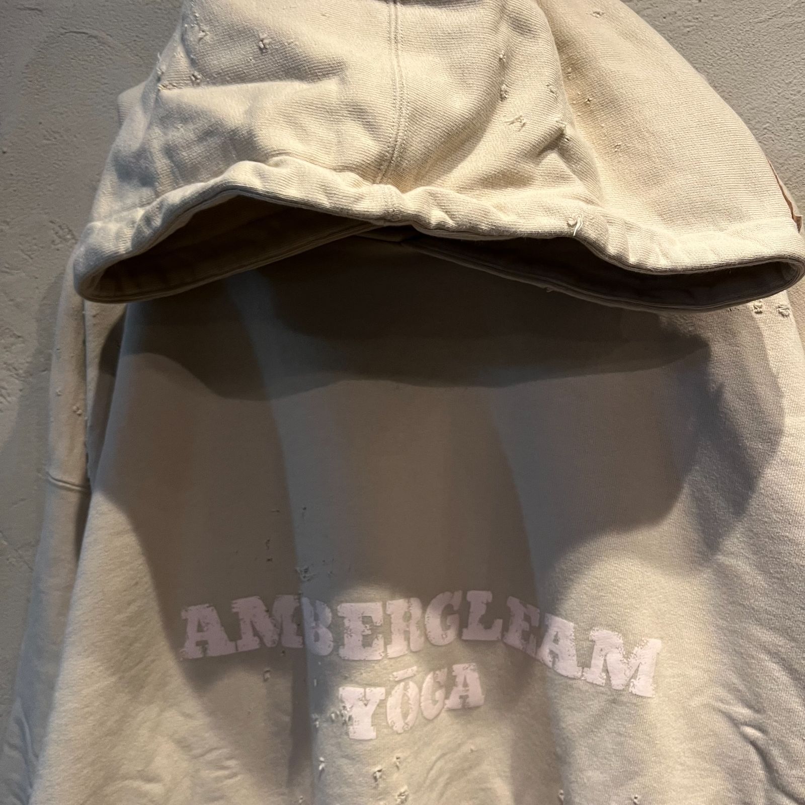 ami paris アミパリス Zip Up Hoodie アイボリー sizeXL