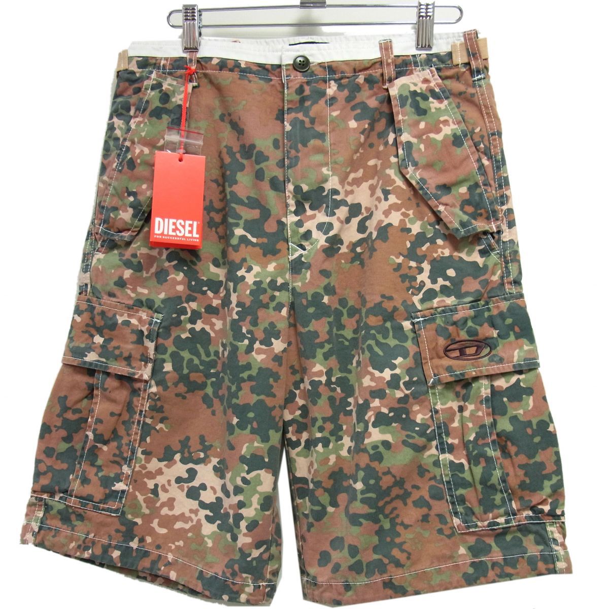 新品 定価33.000円☆DIESEL ディーゼル カーゴショートパンツ ハーフ 
