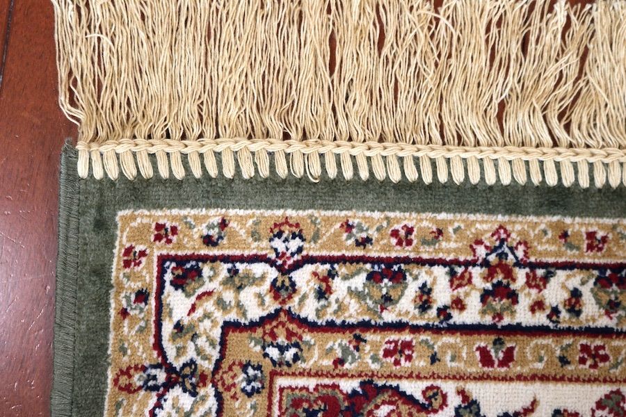 ペルシャ柄絨毯 200×290 新品未使用 6畳 大判ラグ カーペット 訳あり