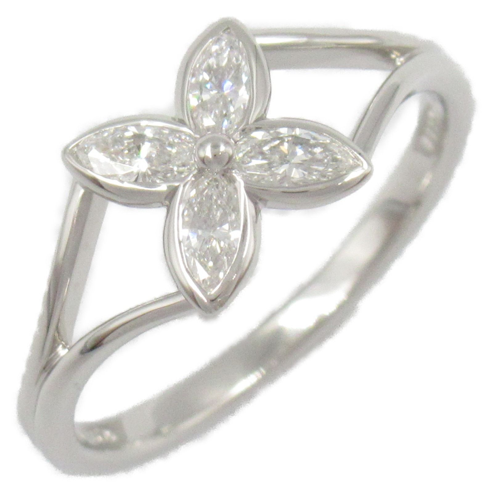 ティファニー TIFFANY＆CO リング 指輪 ビクトリア ダイヤ 9 Pt950プラチナ ダイヤモンド ビクトリア ダイヤ レディース Used A