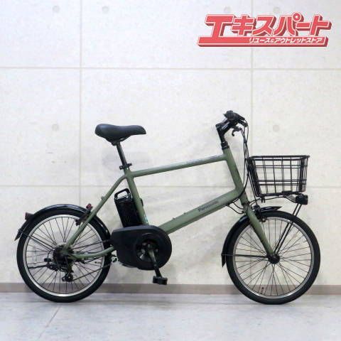 Panasonic 電動自転車 ベロスターミニ Gマットオリーブ - 電動アシスト 