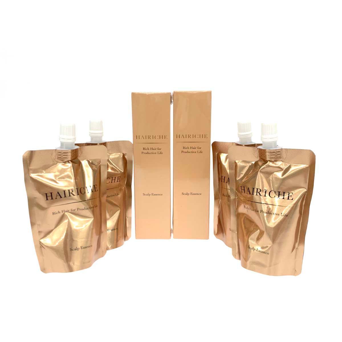 HAIRICHE 薬用スカルプエッセンス 2本 HAIRICHE ヘアリシェ 薬用スカルプエッセンス + 詰め替え