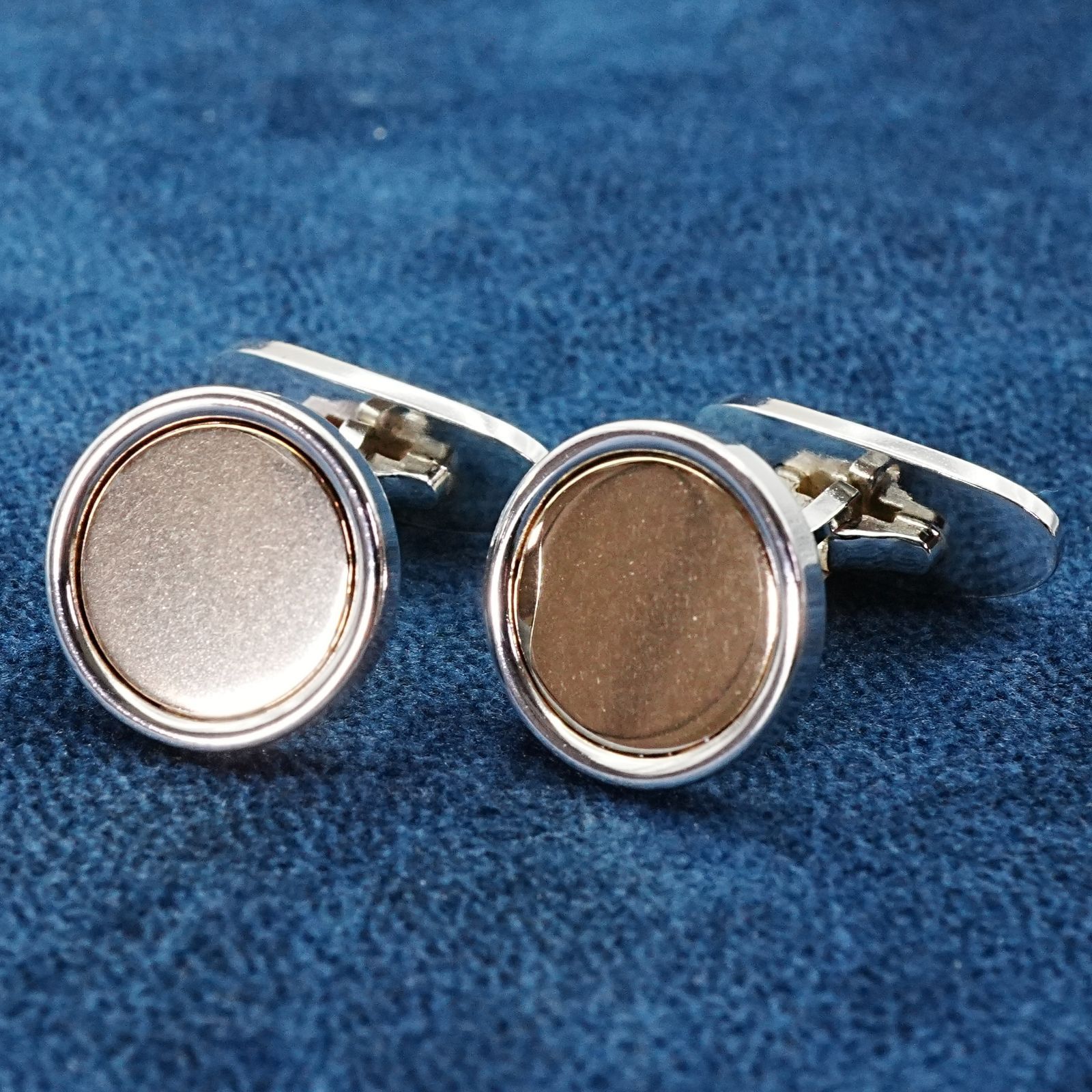 ジョージジェンセン ゴールドカラーコンビ カフス 201A|24-4426