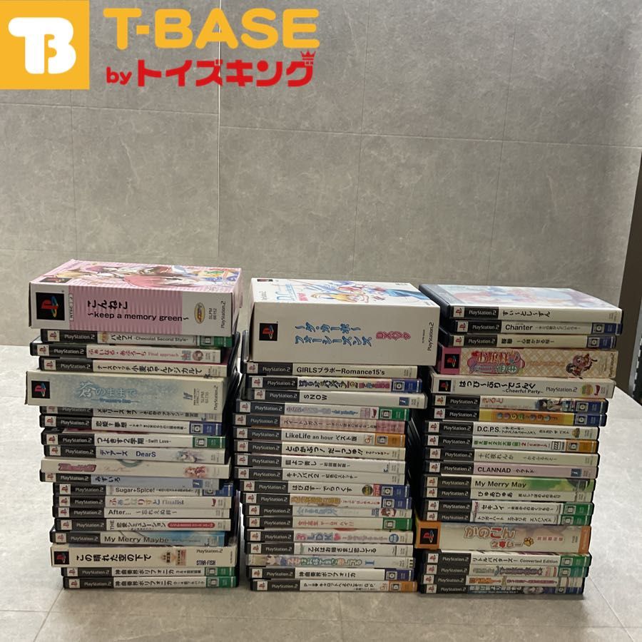 PlayStation 2|プレイステーション 2|プレステ 2|PS 2 リトルバスターズ パルフェ ふぁいなるあぷろーち この晴れた空の下で 等 ソフト 50点以上セット