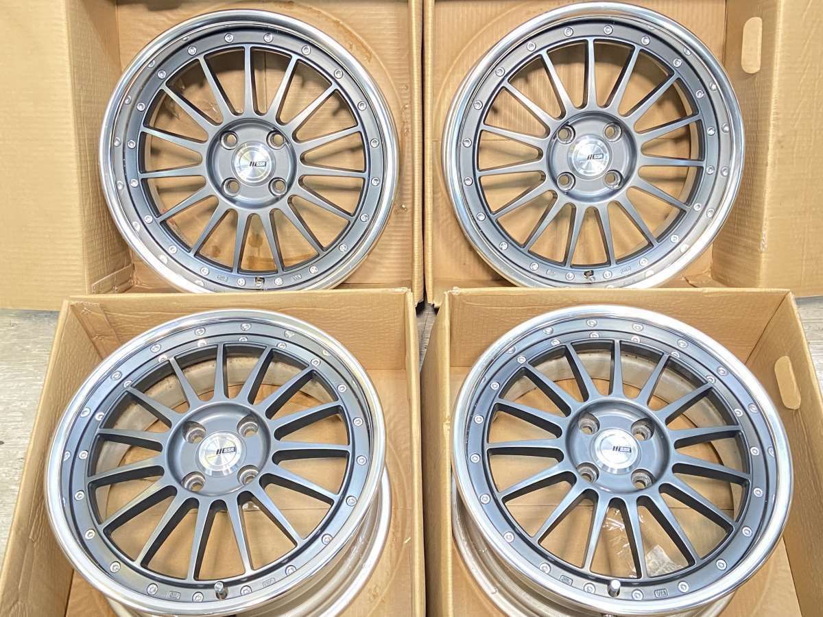 16x7.0 32 100-4穴n　 SSRプロフェッサーTF1-R n中古ホイール 4本セットn a16241111071